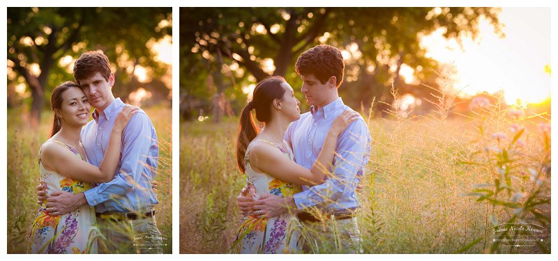 engagement session at the muny in forest park