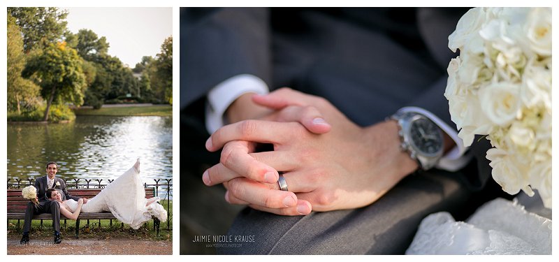 Lafayette Park Wedding Photos