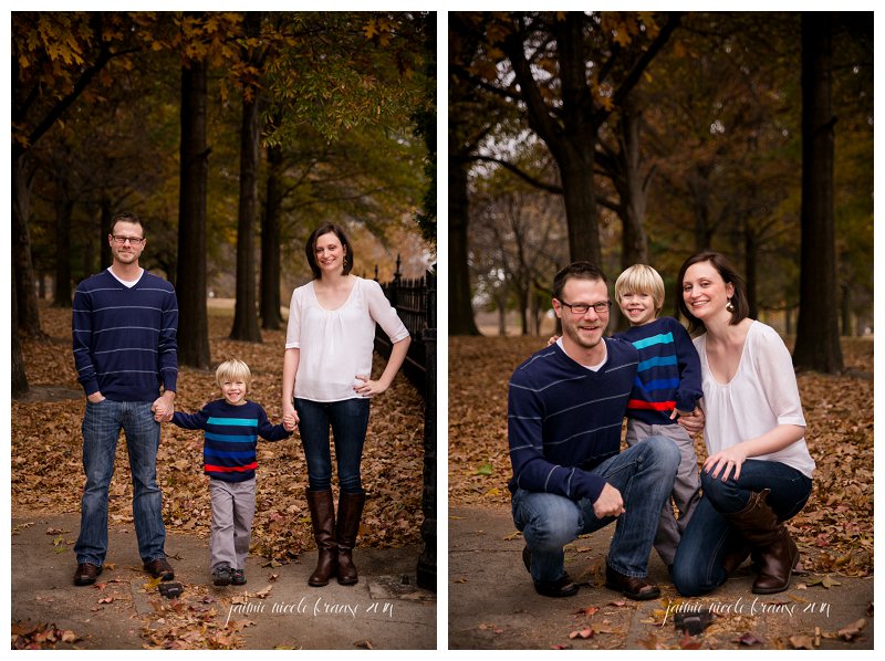 autum engagement session
