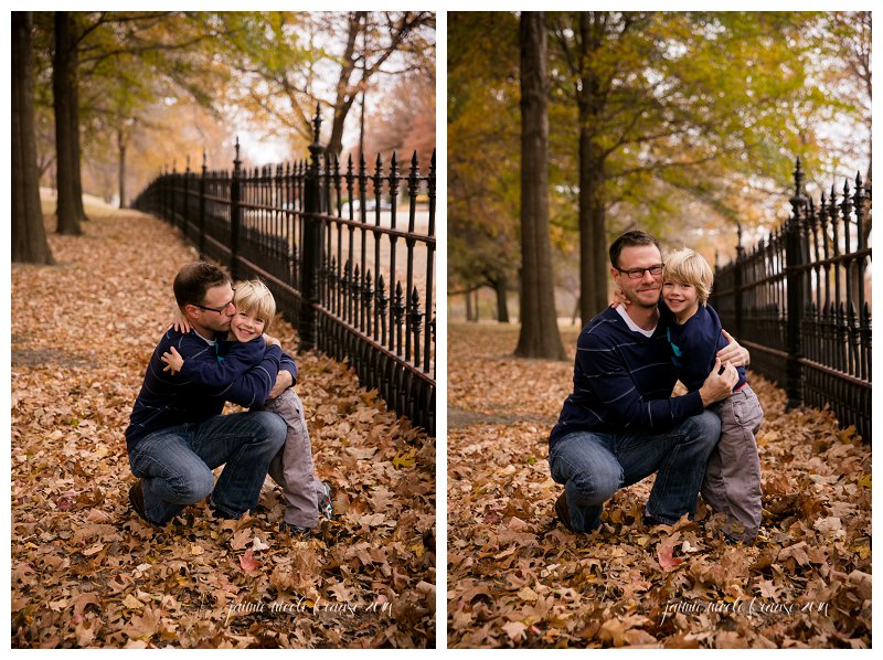 autum engagement session