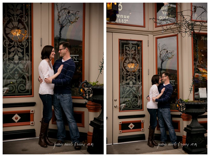 autum engagement session