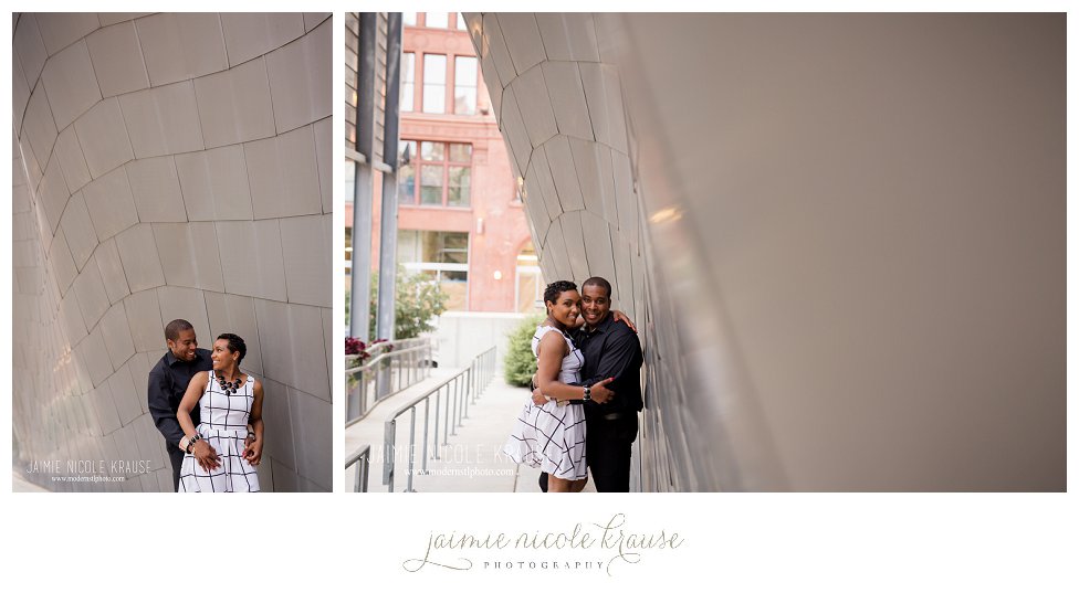 engagment photos downtown stl