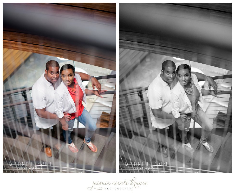 engagment photos downtown stl