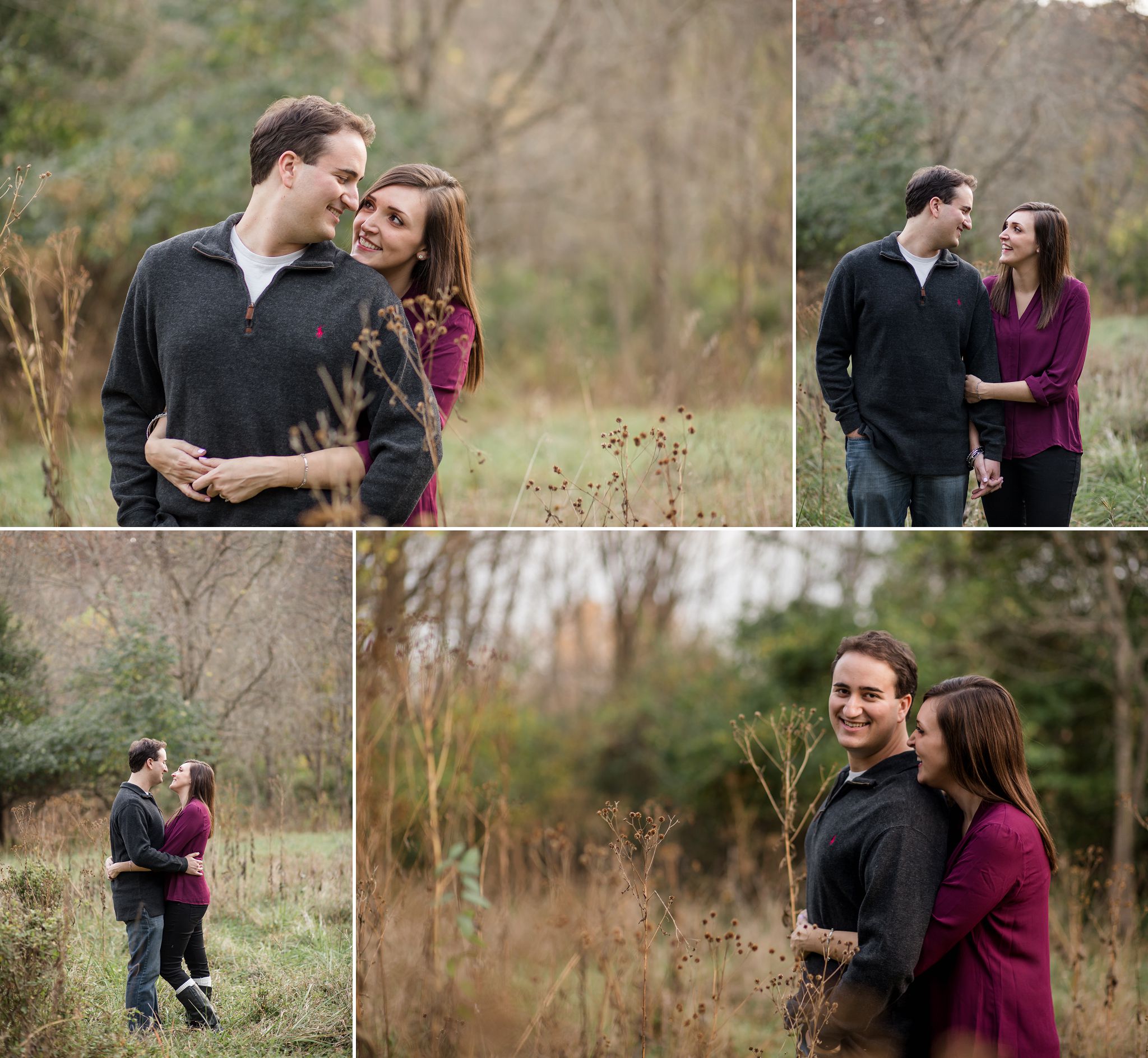 fall engagement session castlewood state park