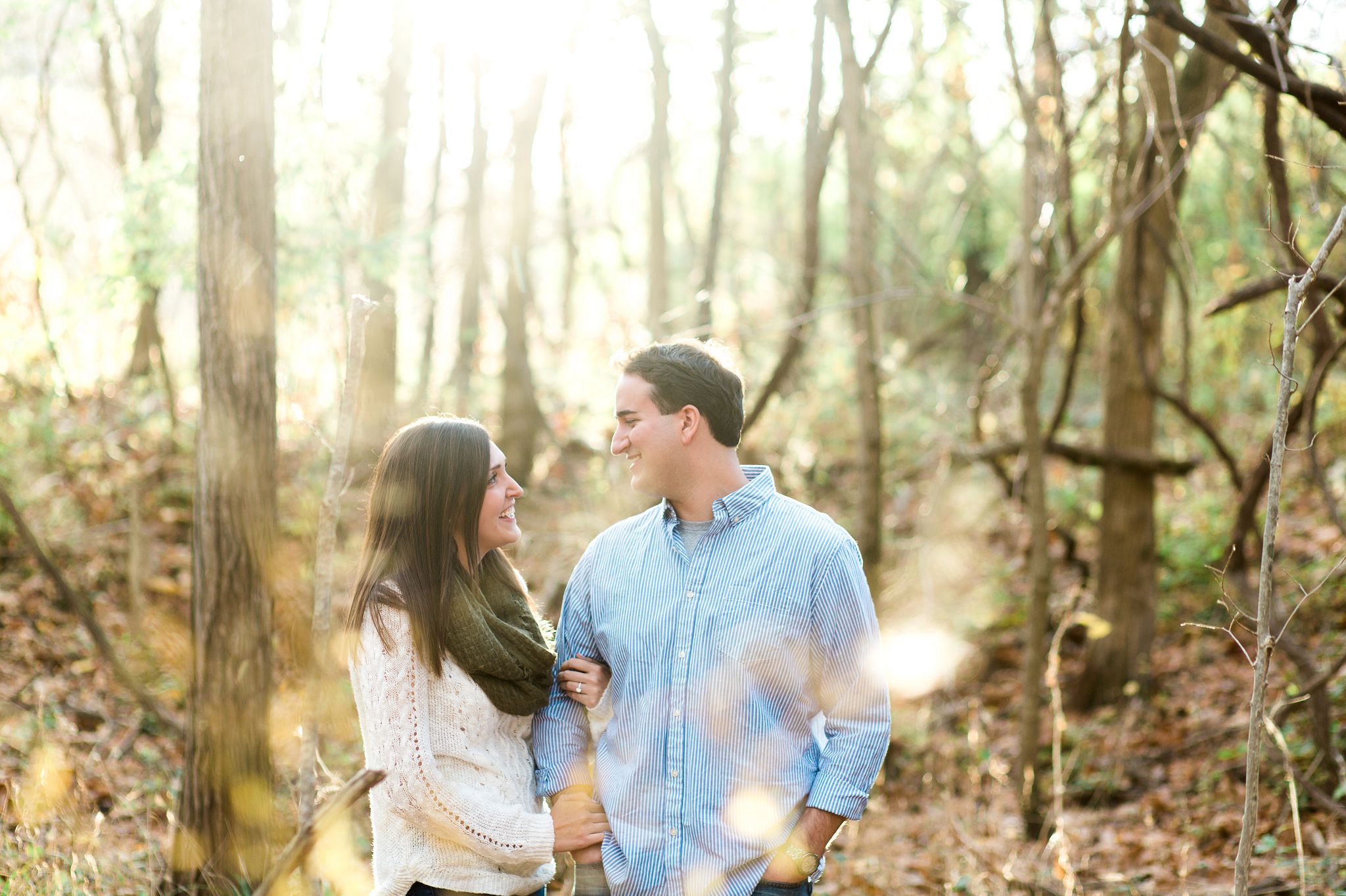 fall engagement session castlewood state park