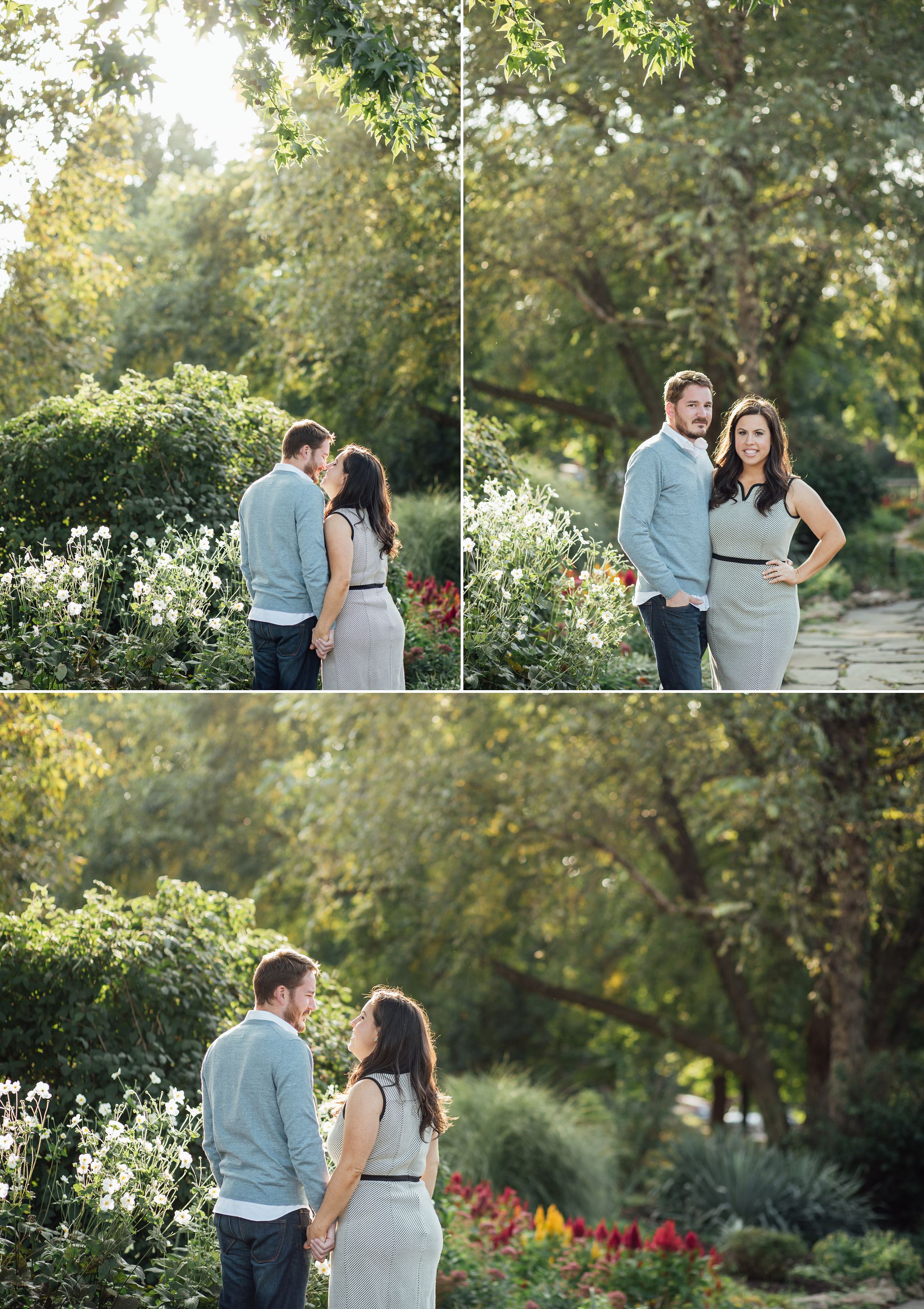 Late Summer Engagement Session at Lafayette Park St Louis