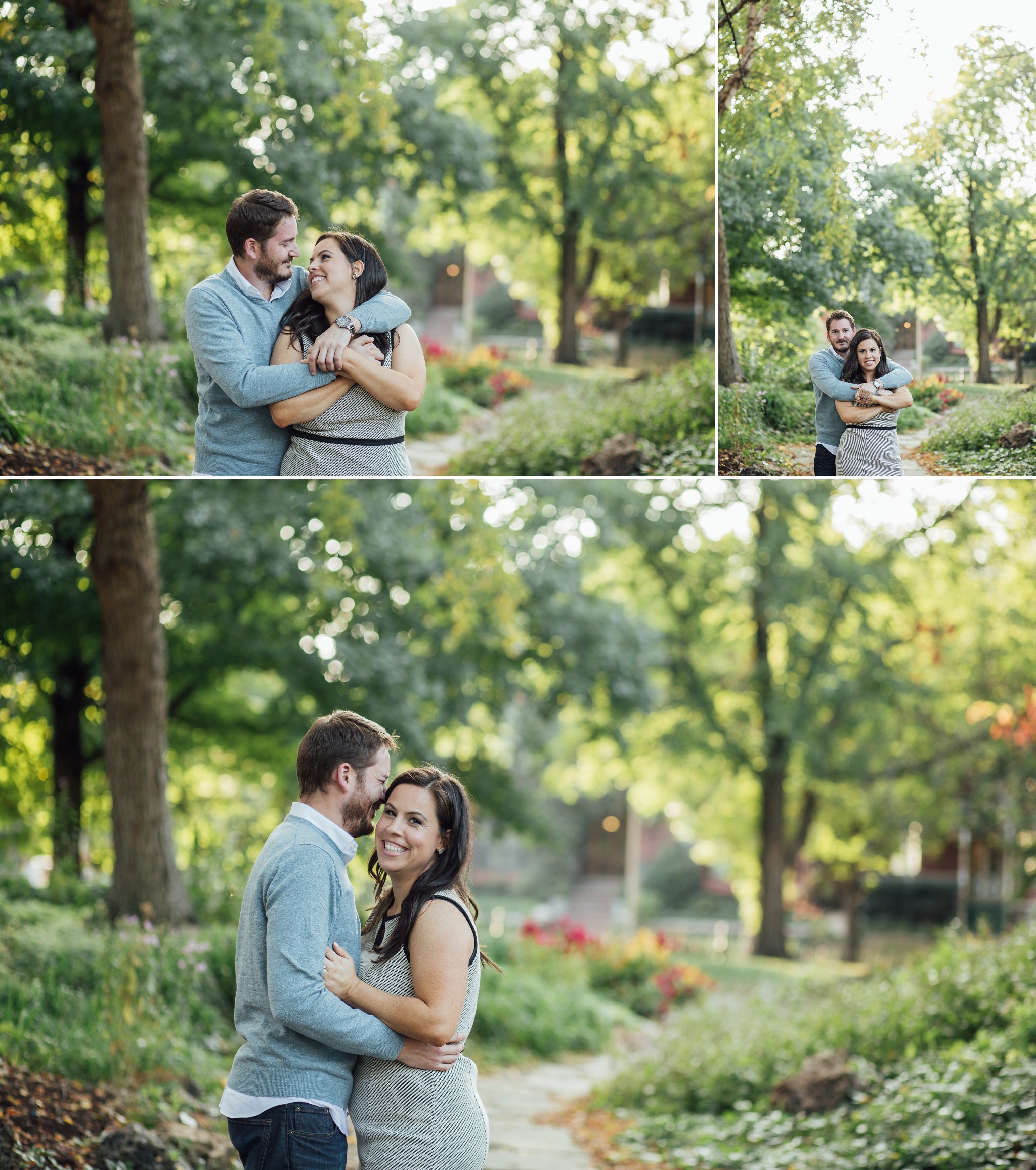Late Summer Engagement Session at Lafayette Park St Louis