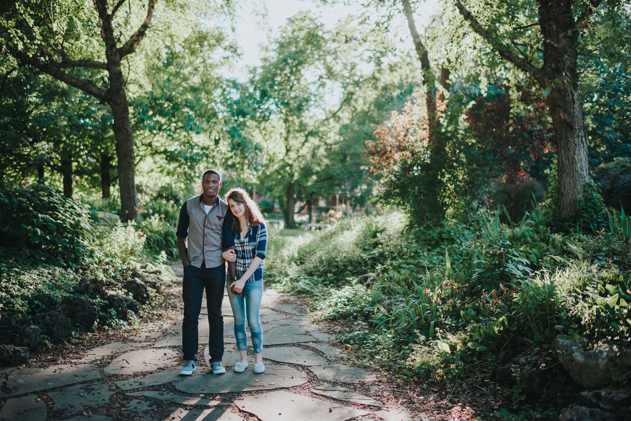 Engagement Session at Lafayette Square Park