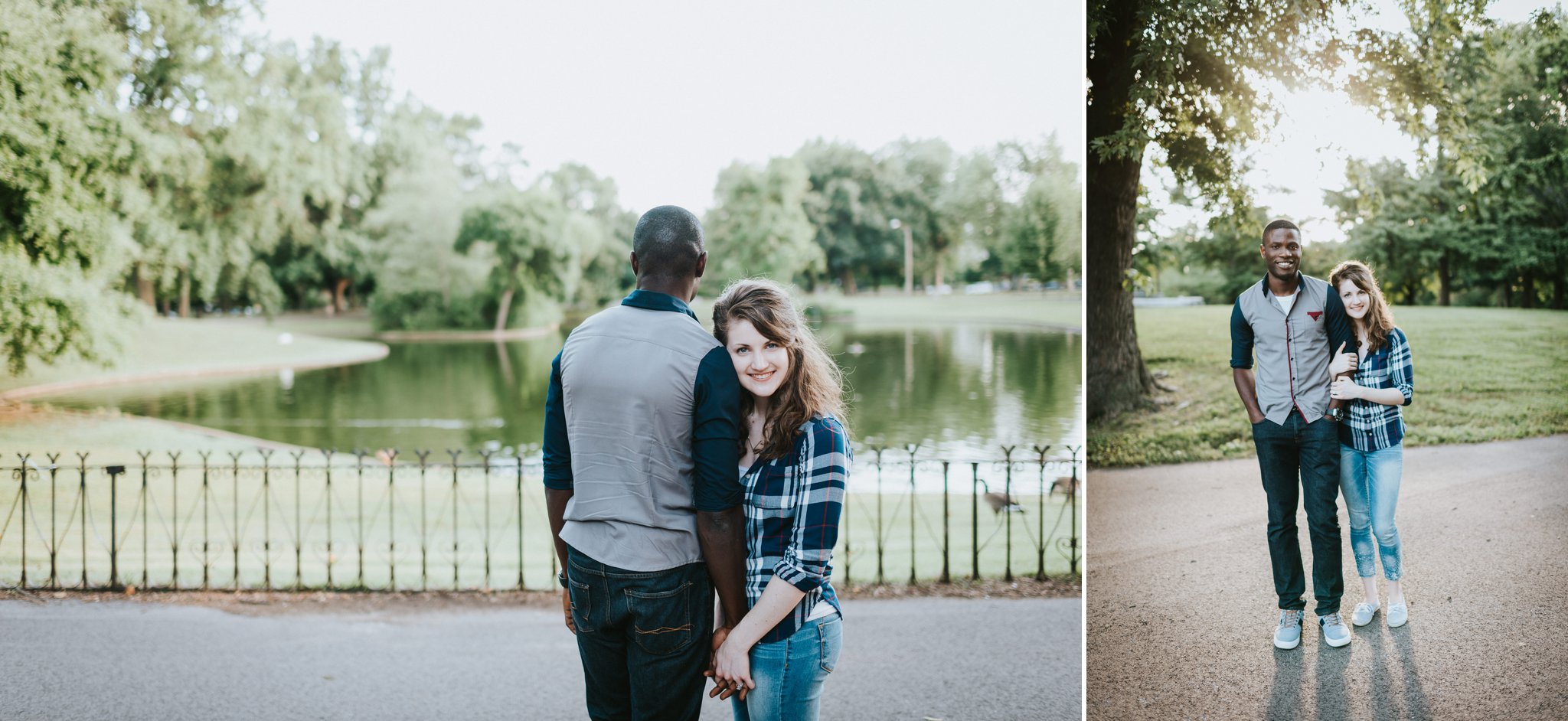 Engagement Session at Lafayette Square Park