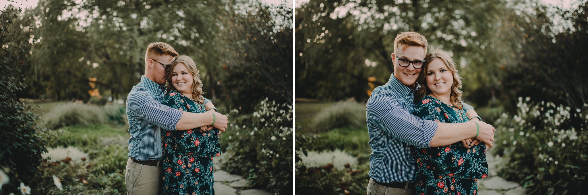 fall engagement session St Louis