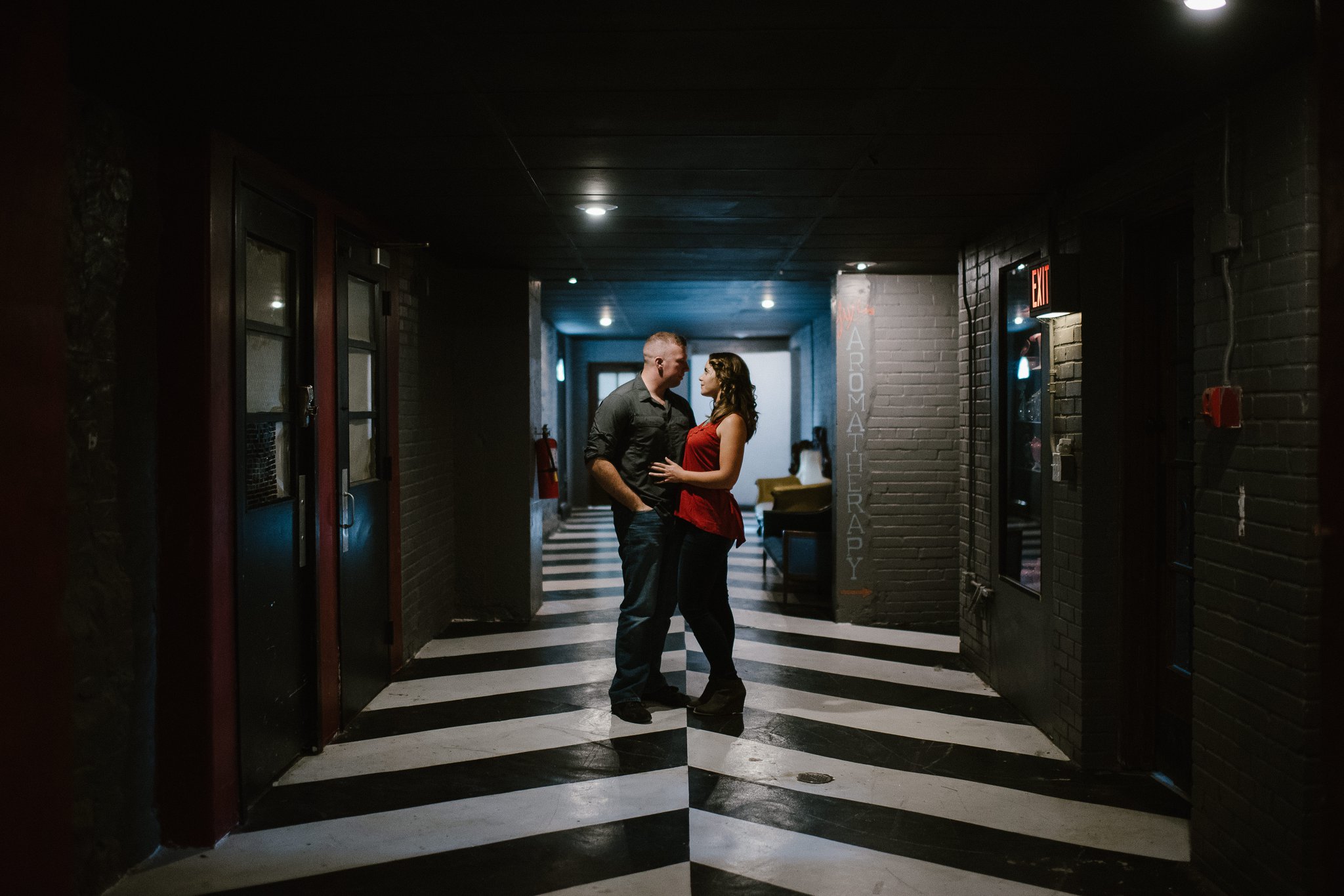 Downtown Alton Engagement Session