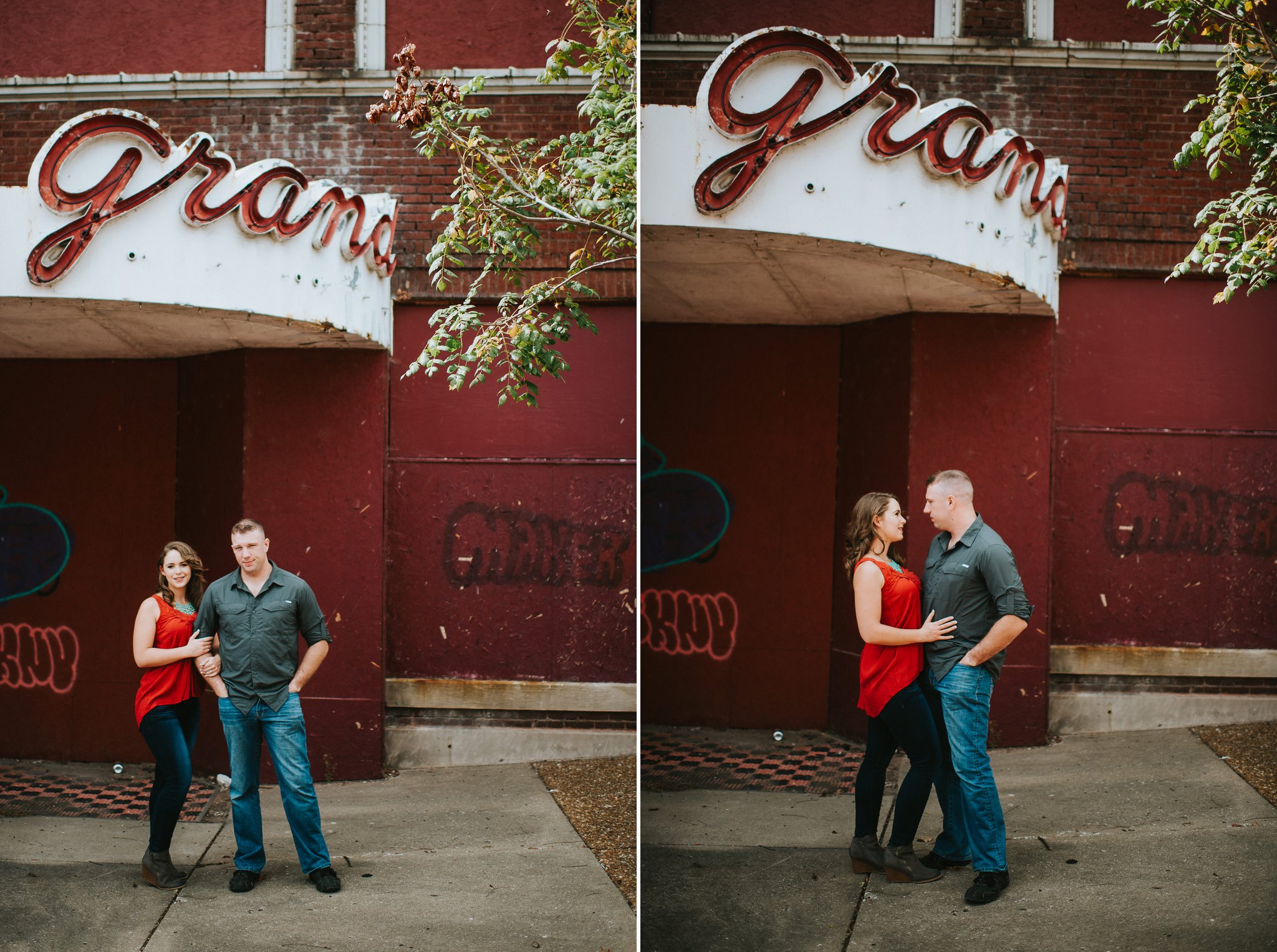 Downtown Alton Engagement Session