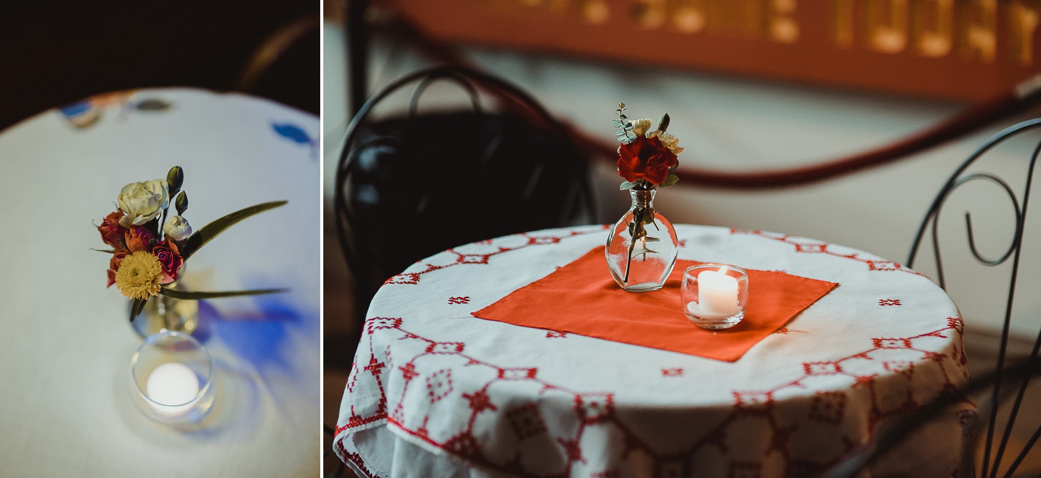 Joes Cafe Wedding Reception