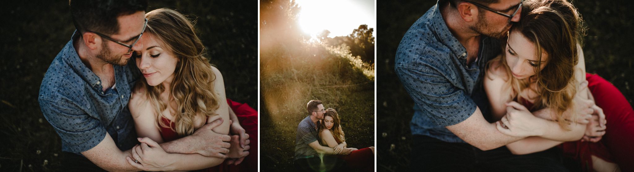 Fenton Backyard Engagement