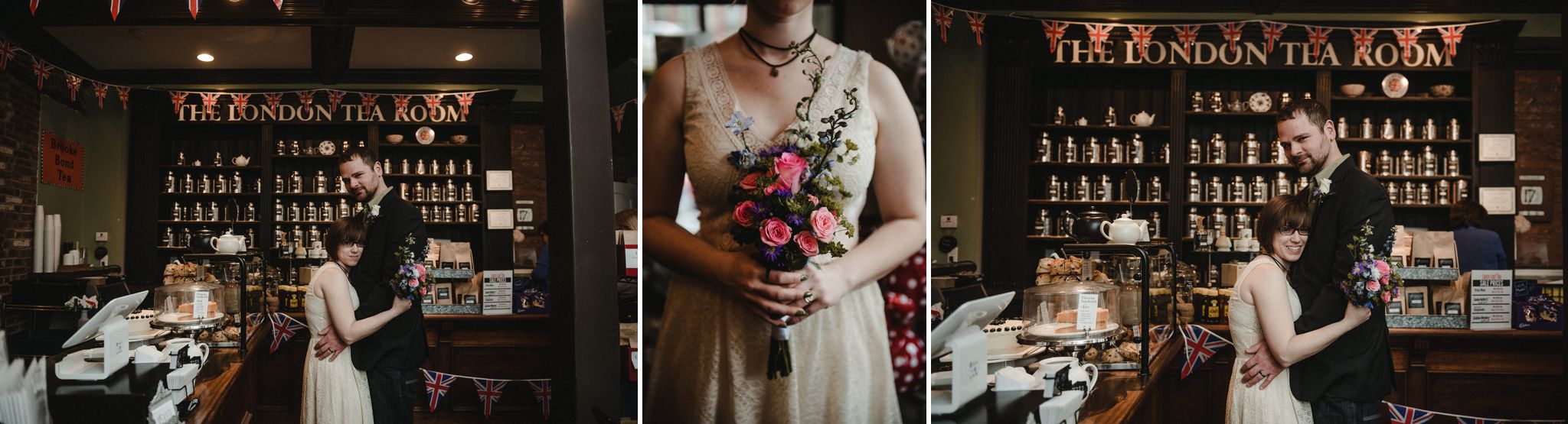London Tea Room Elopement