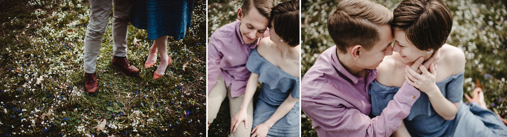 Spring Tower Grove Engagement