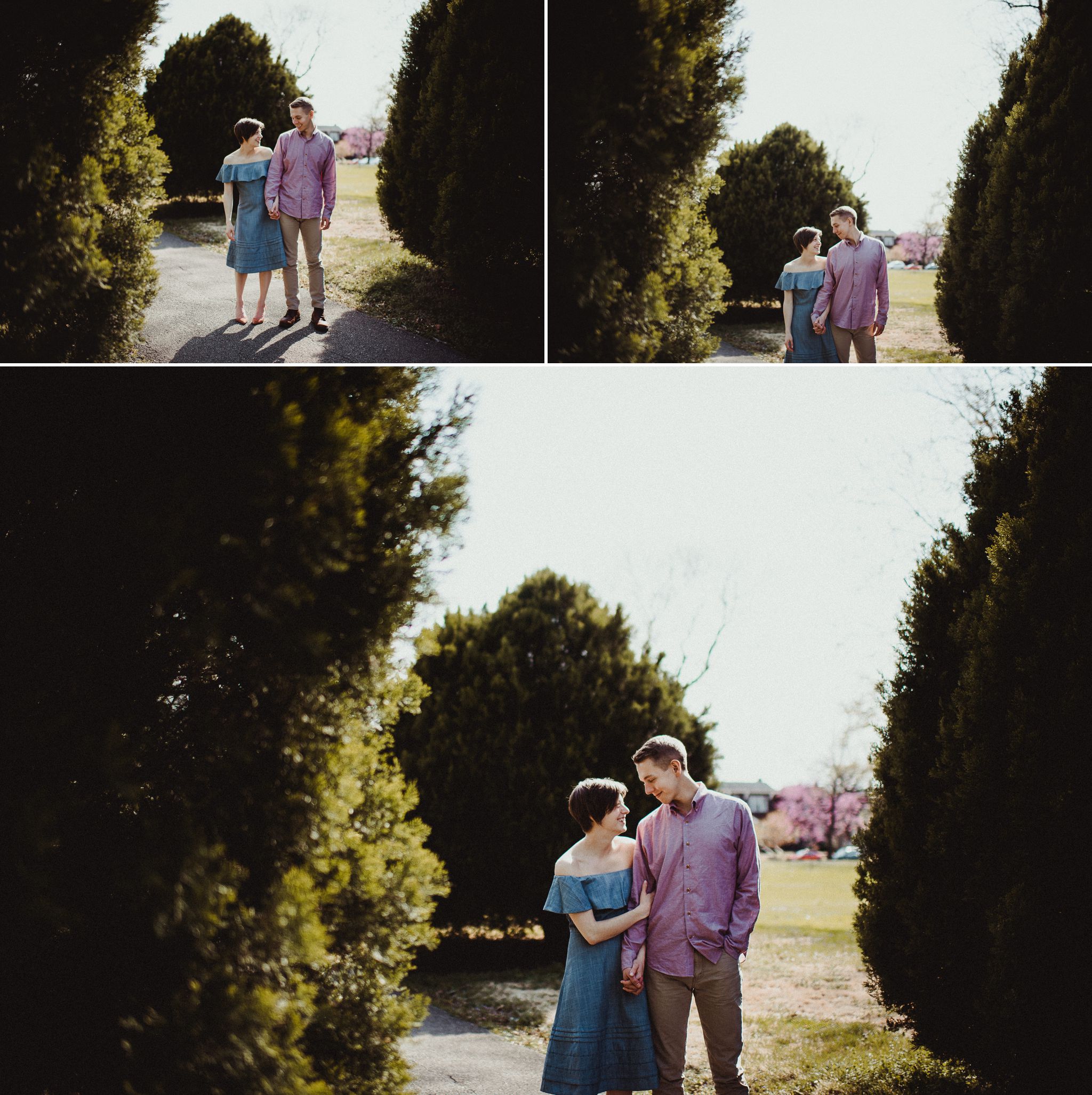 Spring Tower Grove Engagement