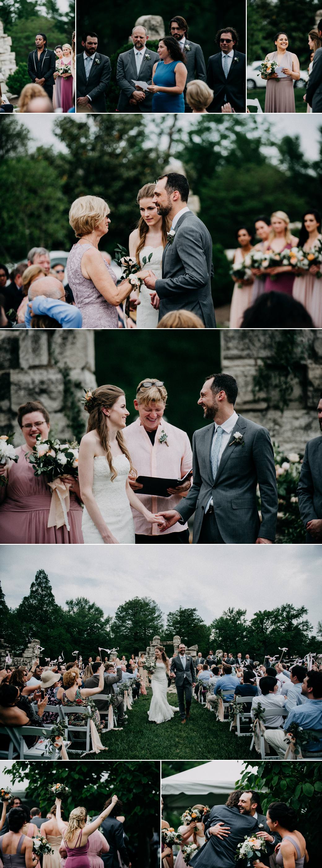 Tower Groves Park Ruins Wedding