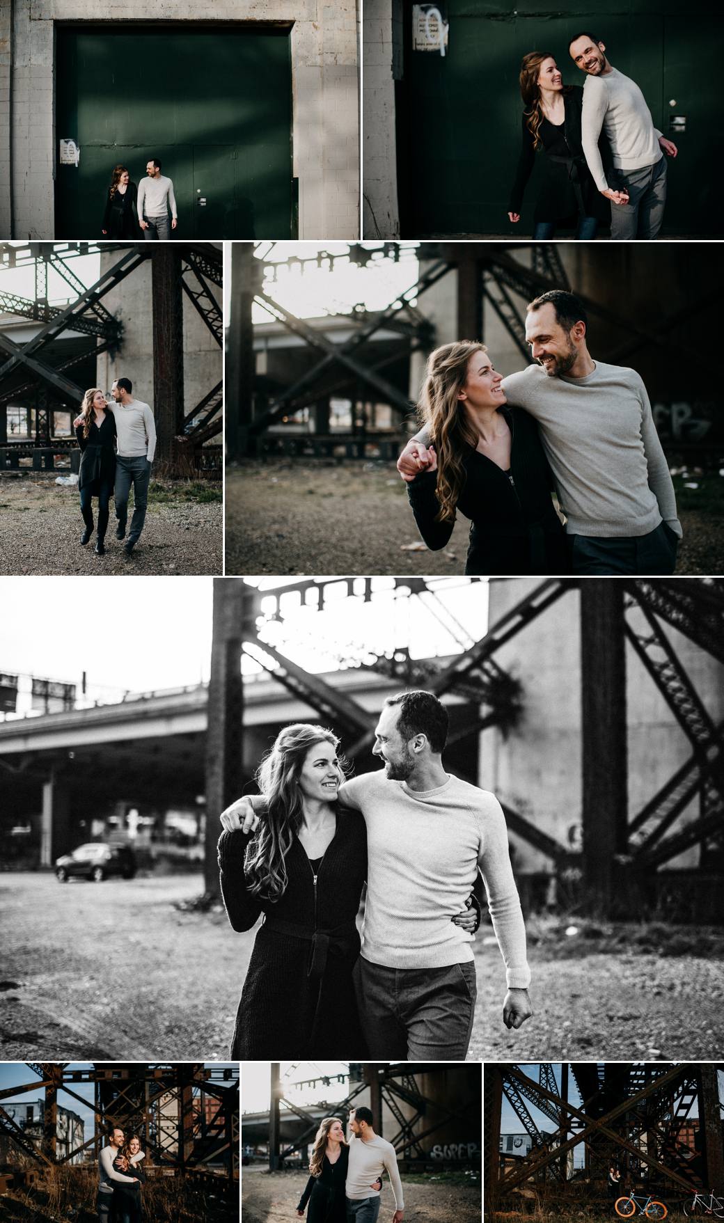 Industrial Downtown Engagement Session