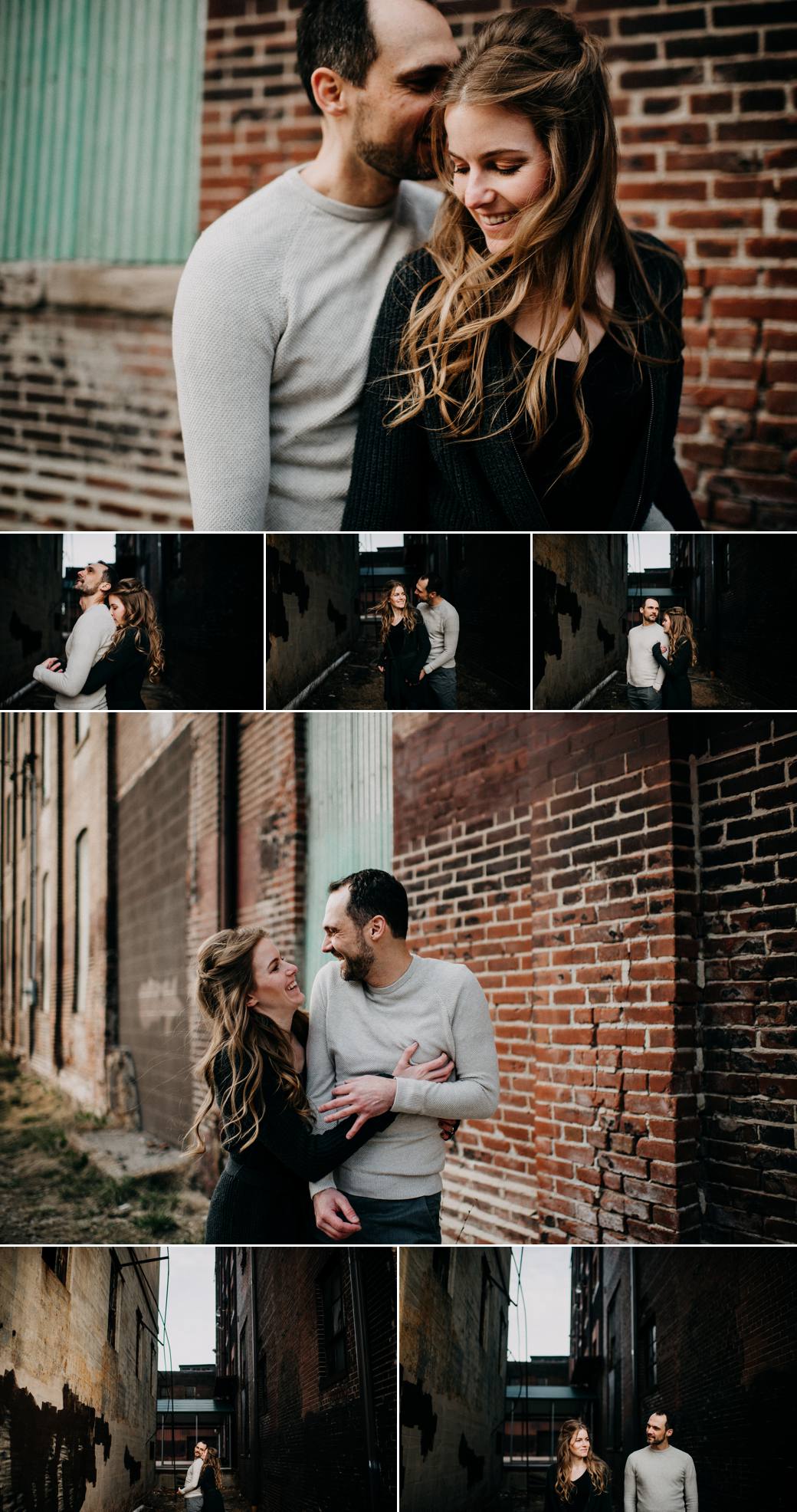 Industrial Downtown Engagement Session