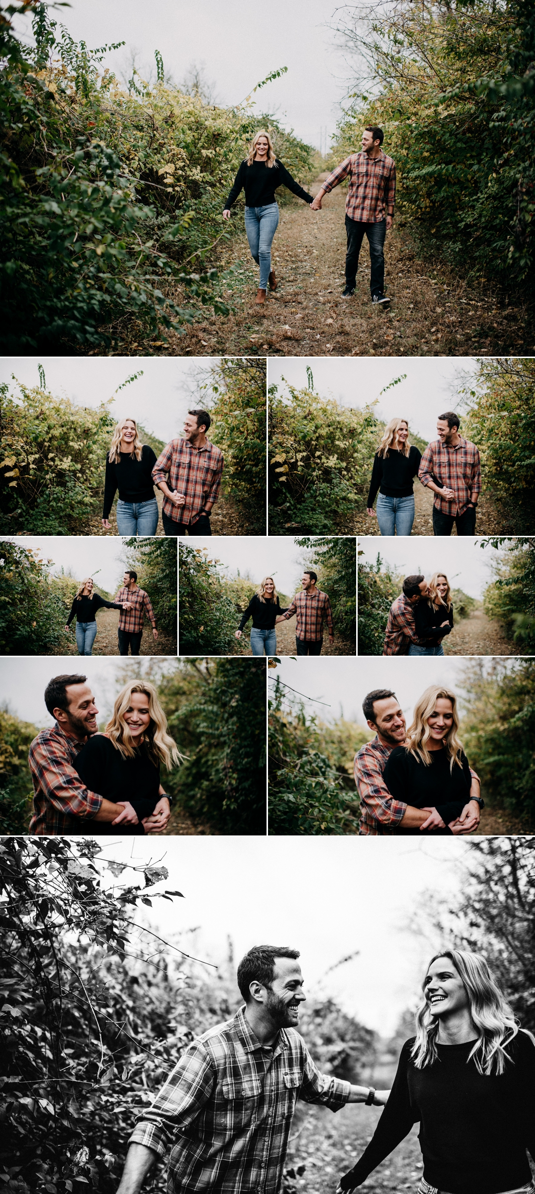Casual Fall St Charles County Engagement Session